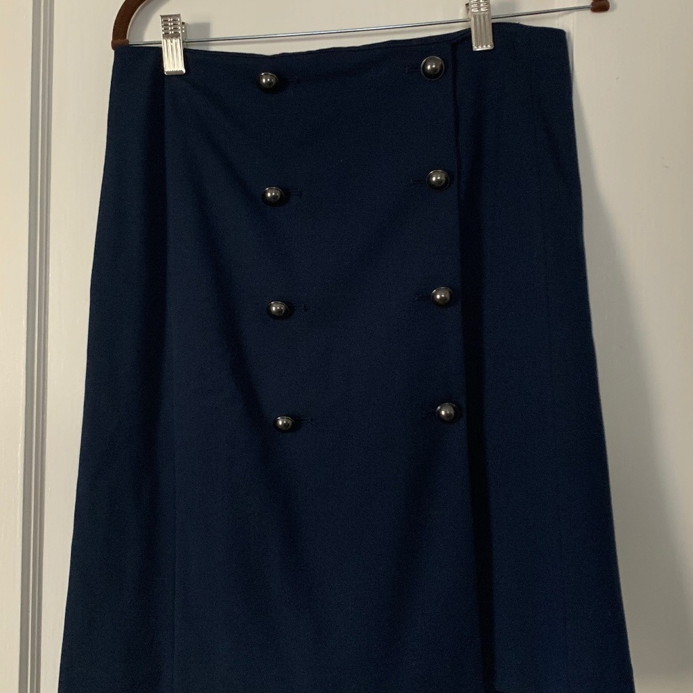 Banana Republic Military/Sailor Pencil Skirt